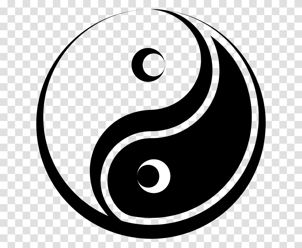 Download Free Stylized Yin Yang Symbol Yin And Yang Symbol, Eclipse, Astronomy, Flare, Light Transparent Png