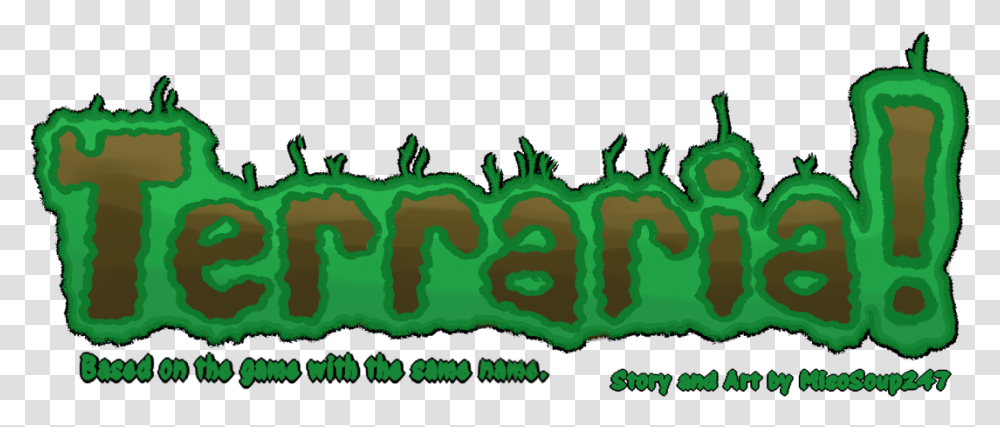 Download Free Terraria Logo Terraria, Vegetation, Plant, Animal, Text Transparent Png