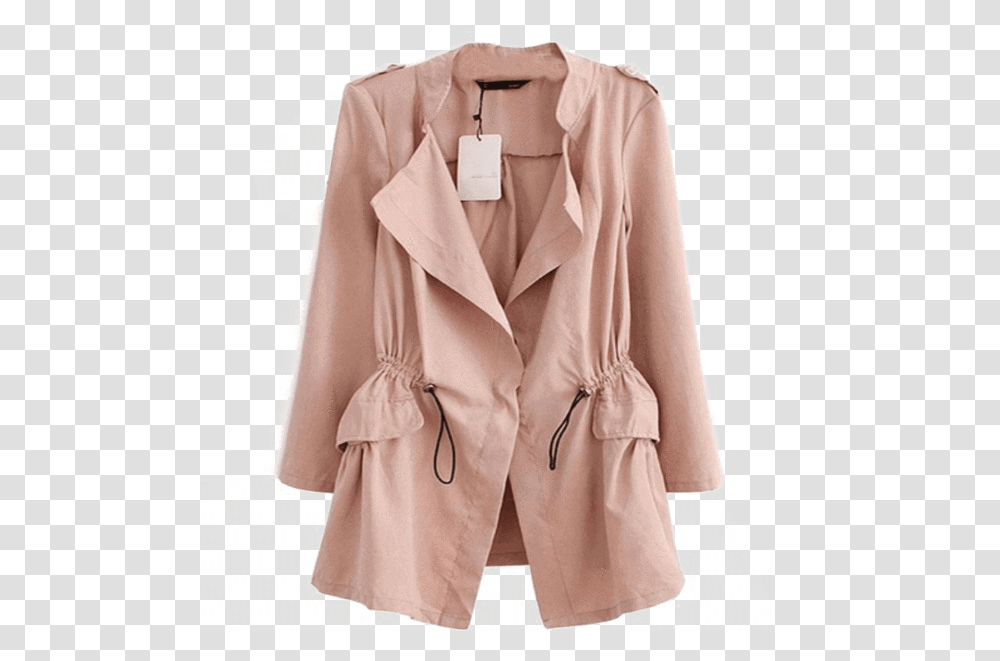 Download Free Trench Coat Photo Jaket Modern Untuk Wanita, Clothing, Apparel, Sleeve, Long Sleeve Transparent Png