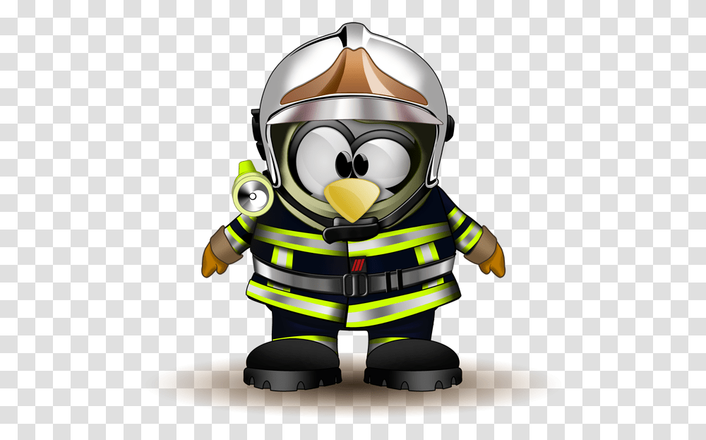 Download Free Tux Fire Firefighter Tux Math Command, Person, Human, Toy, Fireman Transparent Png