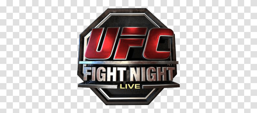 Download Free Ufc Ufc Fight Night Live Logo, Symbol, Emblem, Scoreboard, Arrow Transparent Png