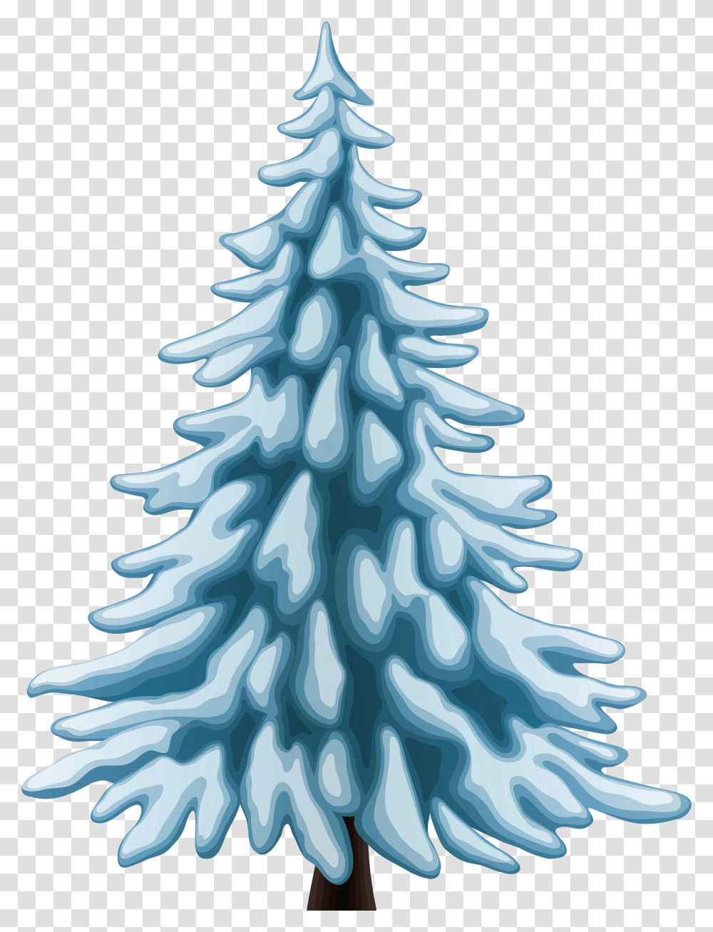 Download Free Winter Pine Tree Background Transparent Png