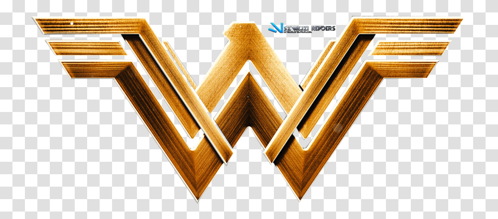 Download Free Wonder Woman Batman Wonder Woman 2017 Logo, Triangle, Symbol, Star Symbol, Alphabet Transparent Png