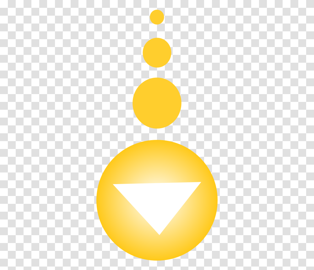Download Free Yellow Arrow Set Dlpngcom Circle, Light, Lamp, Traffic Light Transparent Png