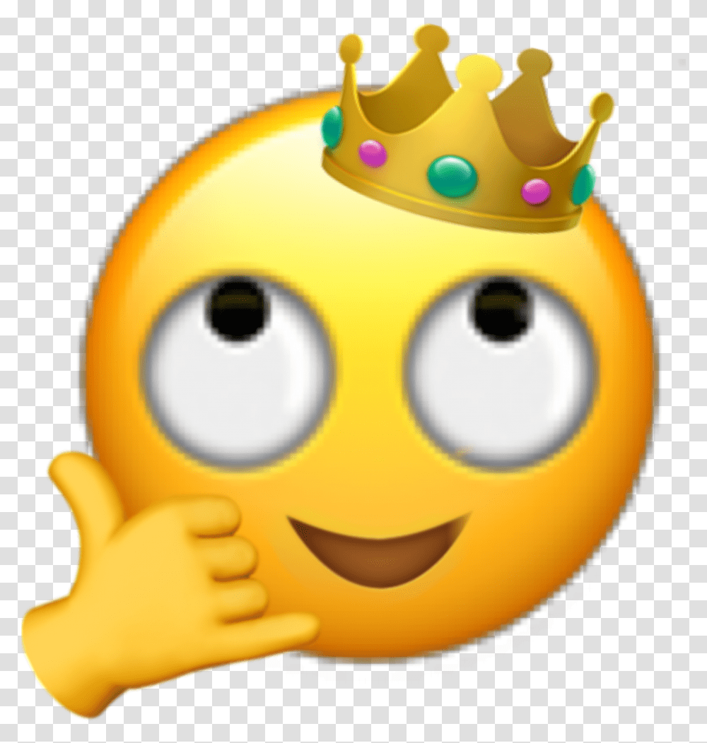 Download Freetoedit Queen Eyeroll Callme Yolo Emoji With Middle Finger Transparent Png