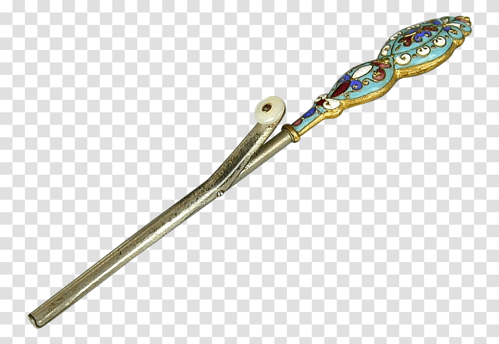 Download French Victorian Mustache Curler Hair Iron Sabre, Sword, Blade, Weapon, Weaponry Transparent Png