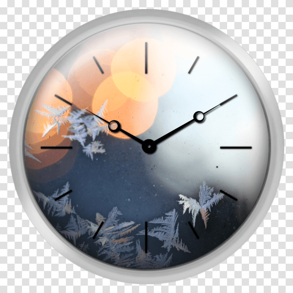 Download Frost And Twinkle Lights Sport Wall Clock, Analog Clock, Clock Tower, Architecture, Building Transparent Png