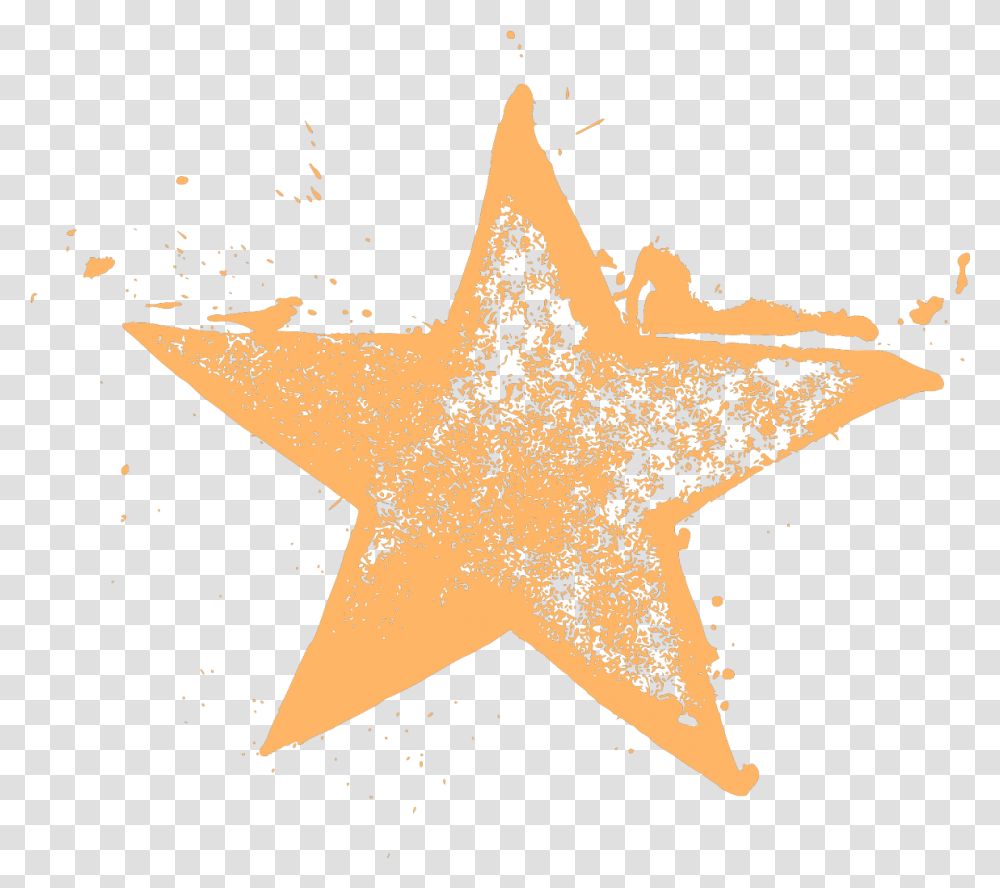Download Ftestickers Star Grunge Paint Drops Splash Stamp Star Grunge, Star Symbol, Cross Transparent Png