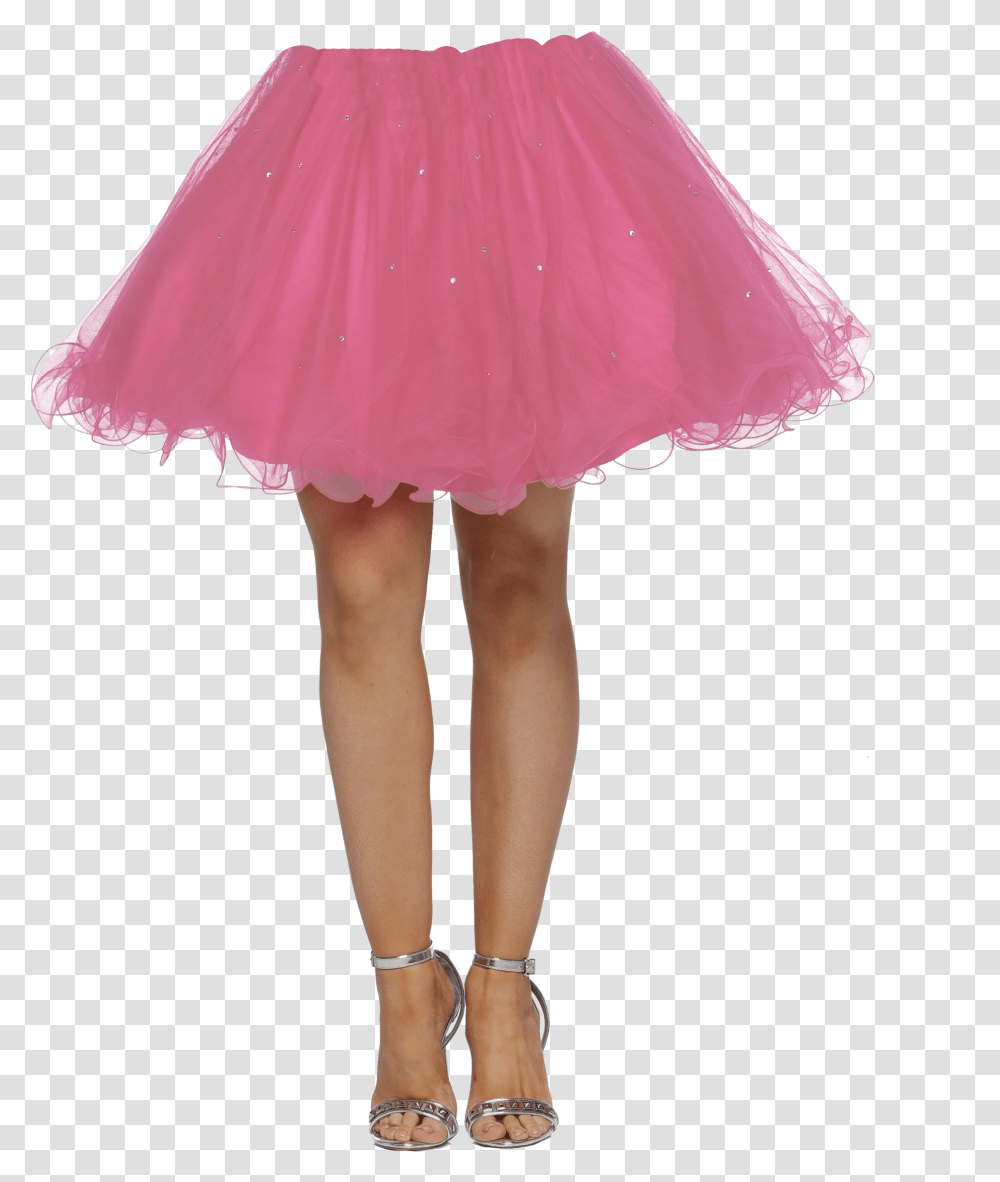 Download Fuchsia Dance Skirt, Dress, Clothing, Female, Person Transparent Png