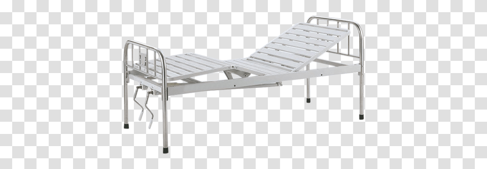 Download Full Flower Hospital Bed Bed, Transportation, Vehicle, Bench, Furniture Transparent Png