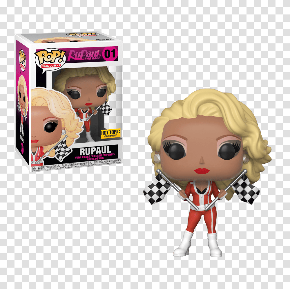 Download Funko Funko Pop Drag Queen Image Rupaul Drag Race Funko, Toy, Head, Person, Human Transparent Png