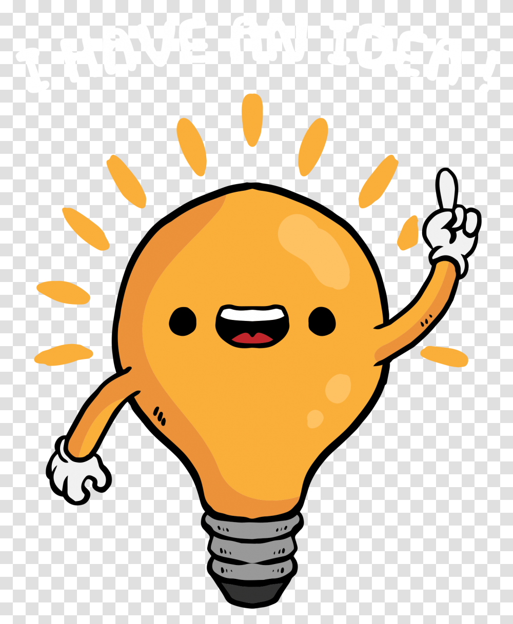 Download Funny Light Lamp Vector Bulb Cartoon Clipart, Lightbulb Transparent Png