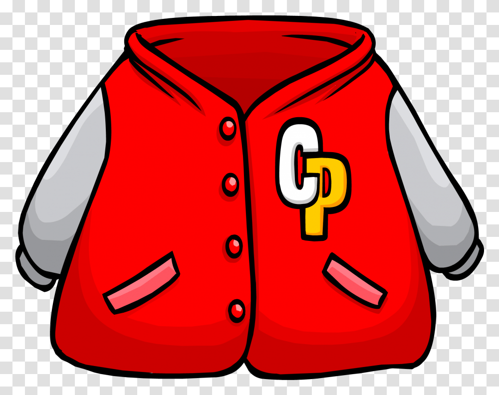 Download Fur Coat Image Club Penguin Jacket Image Club Penguin Letterman Jacket, Clothing, Apparel, Vest, Lifejacket Transparent Png