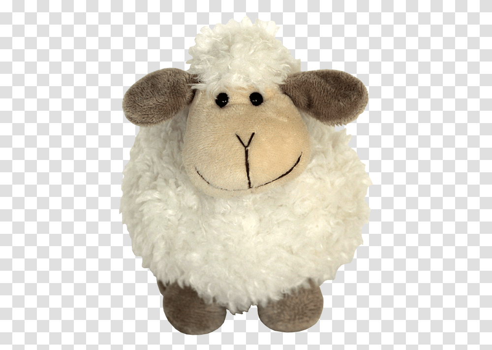 Download Fuzzy And Simply Adorable Plush Stuffed Animal Sheep Doll, Toy, Sweets, Food, Confectionery Transparent Png