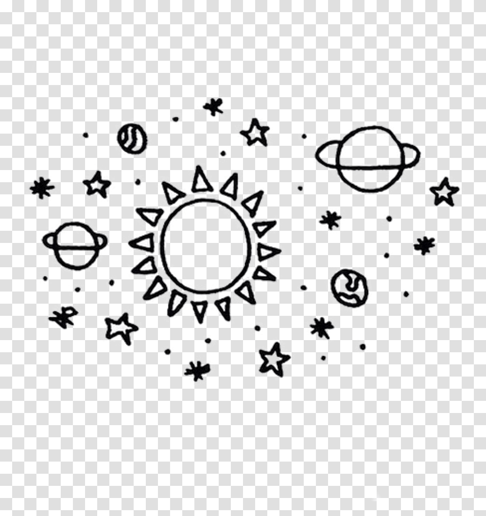 Download Galaxy Planets Stars Star Easy Space Drawing, Machine, Gear, Lace, Art Transparent Png