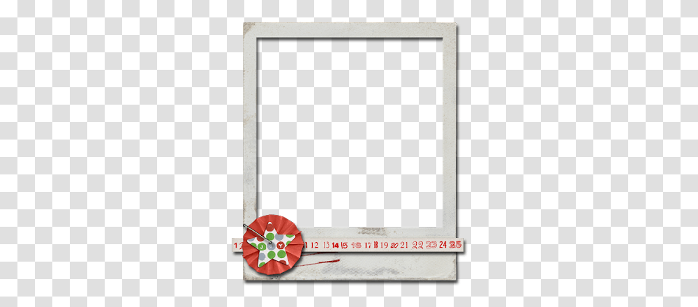 Download Gallery For Gt Polaroid Frame Tape Christmas Office Ruler, Home Decor, Screen, Electronics, Monitor Transparent Png