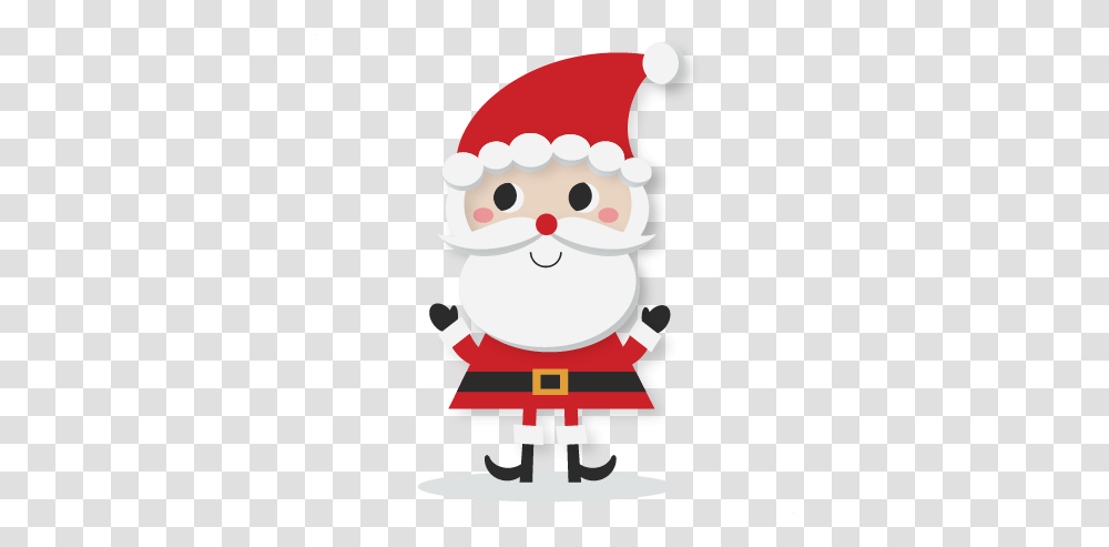 Download Gallery Picture Christmas Cute Santa Claus Clipart Cute Santa Clip Art, Snowman, Winter, Outdoors, Nature Transparent Png