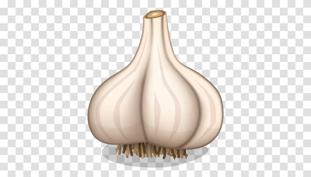 Download Garlic File 1 Garlic Icon, Lamp, Plant, Vegetable, Food Transparent Png