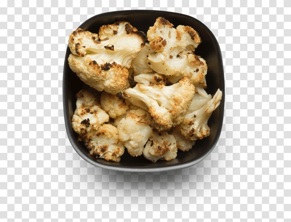 Download Garlic Roasted Cauliflower Stuffed Mushrooms, Plant, Vegetable, Food, Ice Cream Transparent Png