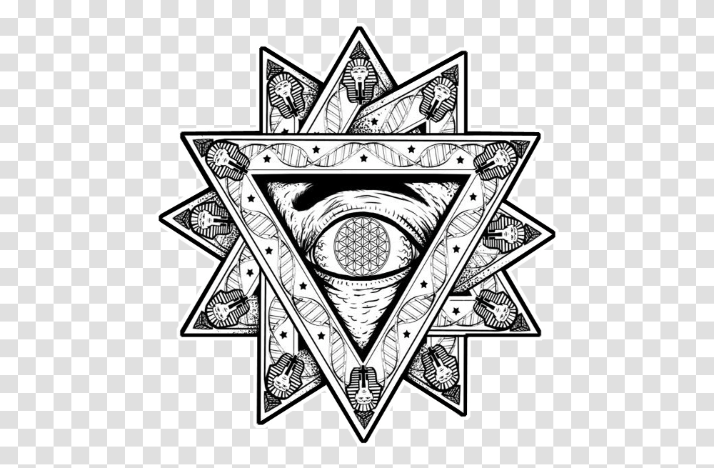 Download Gash Clothing Triangle, Symbol, Doodle, Drawing, Art Transparent Png