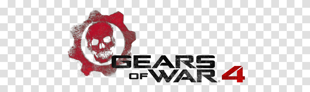 Download Gears Of War 4 Logo Gears Of War 4 Logo, Alphabet, Text, Quake Transparent Png