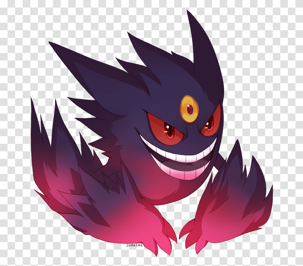 Download Gengar Cartoon, Dragon, Angry Birds Transparent Png