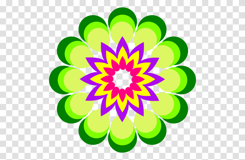 Download Geometric Flower Multicolor Clipart, Pattern, Floral Design, Purple Transparent Png