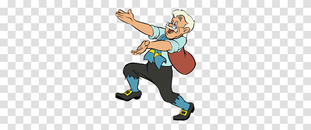 Download Gepetto De Pinocho Clipart Geppetto The Fairy, Person, Human, Outdoors, Sport Transparent Png