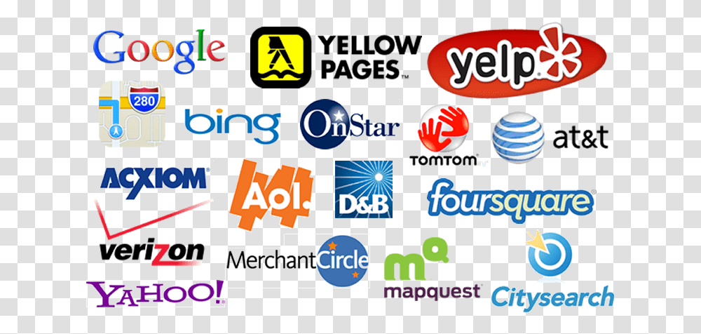 Download Get Listed Express Business Foursquare, Text, Graphics, Art, Pac Man Transparent Png