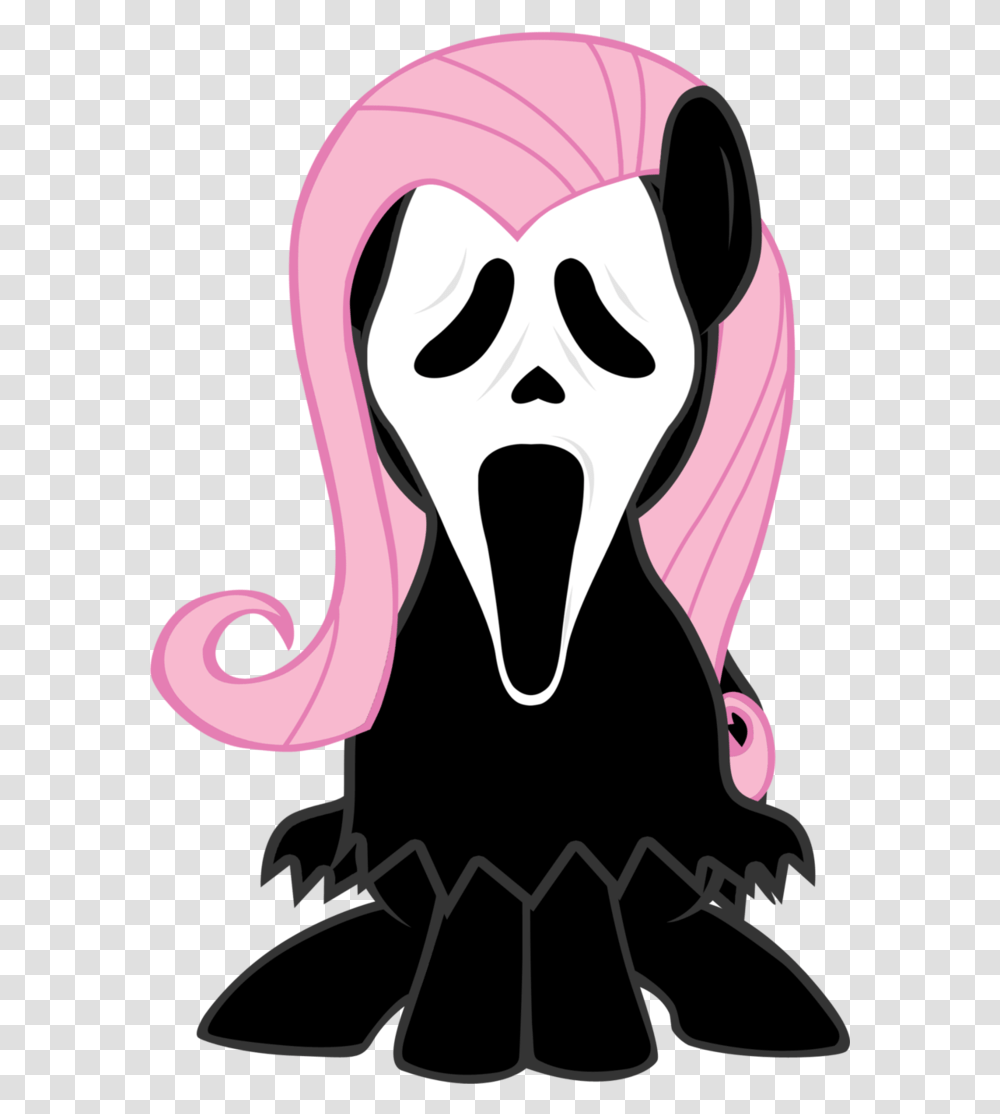 Download Ghostface Pinkie Pie Pink Scream Pony, Helmet, Clothing, Art, Graphics Transparent Png