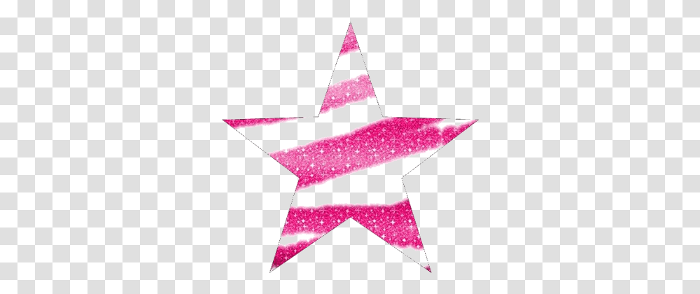 Download Glitter Star Hot Pink Glitter Star, Star Symbol, Art, Paper Transparent Png