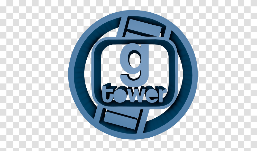 Download Gmod Tower Logo 2 607 Kb Circle Adobe Xd Icon, Text, Symbol, Security, Number Transparent Png
