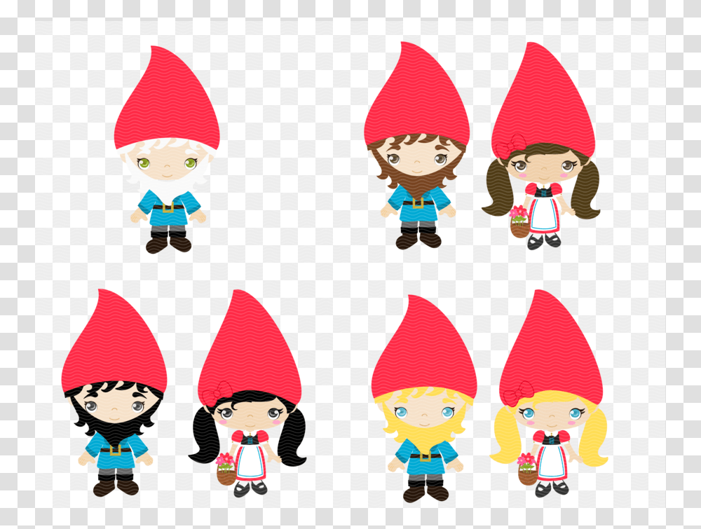 Download Gnomes Clipart Santa Claus Gnome Clip Art Gnome, Apparel, Hat, Elf Transparent Png