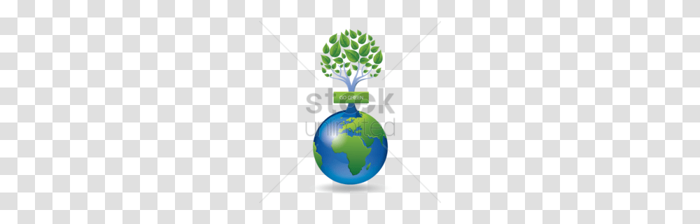 Download Go Green Globe Clipart Globe Earth Green Globe Earth, Outer Space, Astronomy, Universe, Planet Transparent Png