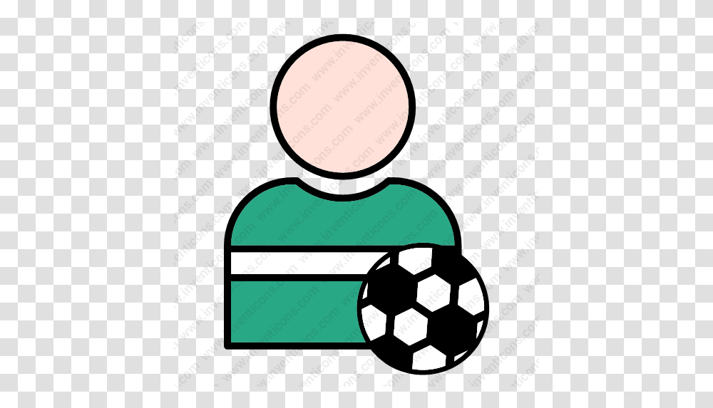 Download Goal Scorer Vector Icon Inventicons Clip Art, Text, Sphere, Sport, Word Transparent Png