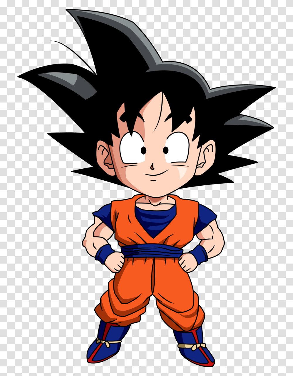 Download Goku Chibi Dragon Ball Chibi, Person, Comics, Book Transparent Png