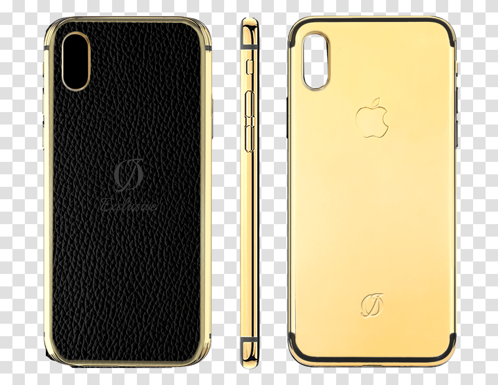 Download Gold Case For Iphone X Full Size Image Pngkit Iphone, Electronics, Mobile Phone, Cell Phone Transparent Png