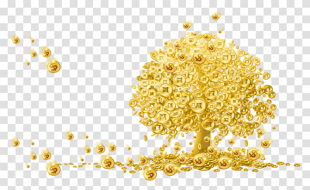 Download Gold Coins Coins Full Size Image Gold Coins Images, Accessories, Accessory, Jewelry, Chandelier Transparent Png