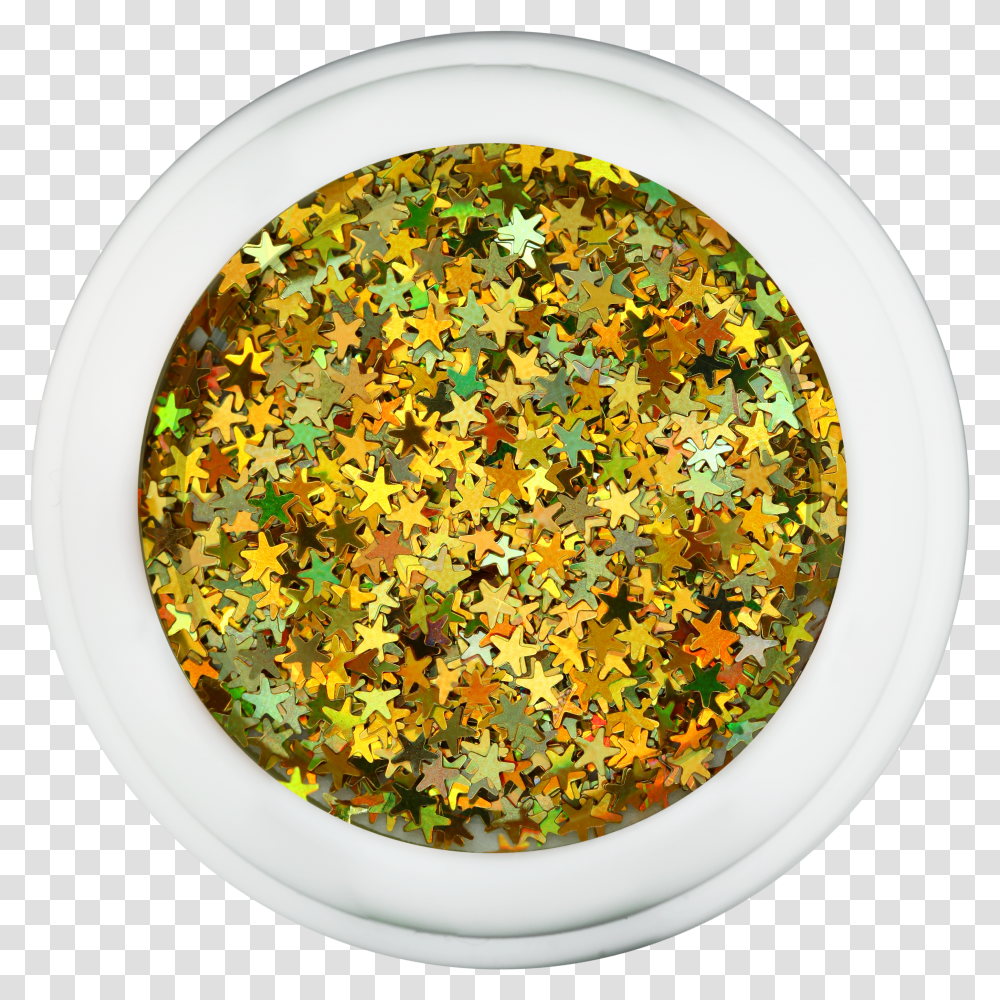 Download Gold Glitter Confetti Circle Transparent Png