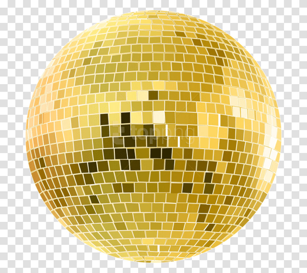 Download Gold Gold Disco Ball, Sphere, Balloon, Face Transparent Png