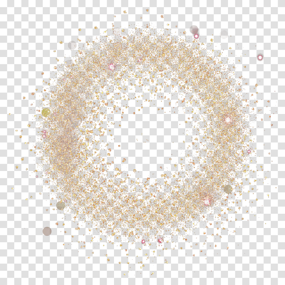 Download Gold Light Spot Wars Effect Paper Powder Clipart Light Spiral, Outdoors, Nature, Glitter, Confetti Transparent Png