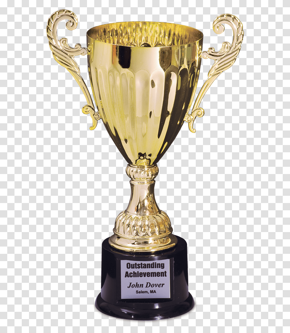 Download Gold Metal Corporate Cup Trophy Cup Trophies Award Trophy, Lamp Transparent Png