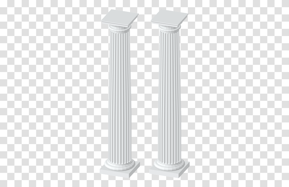 Download Gold Pillar Cylinder, Architecture, Building, Text, Sink Faucet Transparent Png