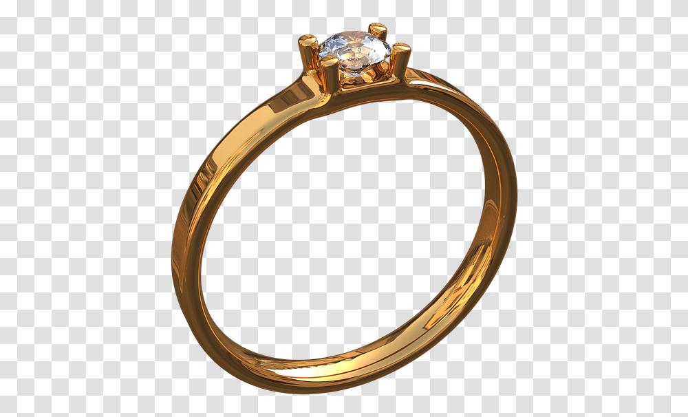 Download Gold Ring With Eye Ornament Engagement Ring, Accessories, Accessory, Jewelry, Diamond Transparent Png