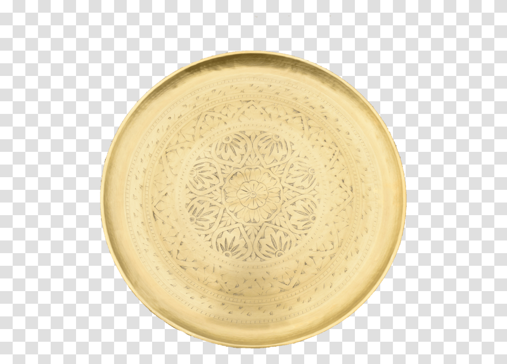 Download Gold Shield Serving Tray Ceramic Full Size Ceramic, Porcelain, Art, Pottery, Dish Transparent Png