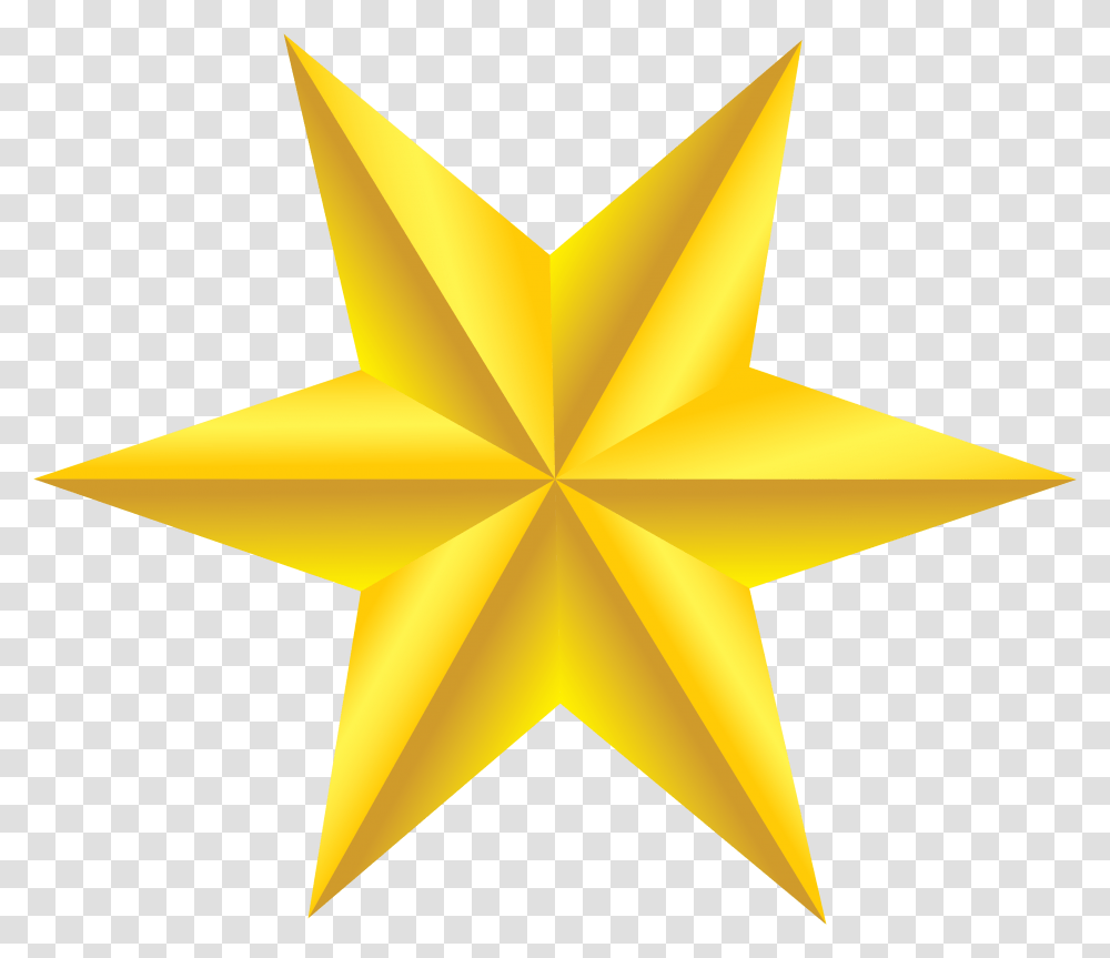 Download Gold Star Line Clipart Clipart Christmas Star, Symbol, Star Symbol, Lamp Transparent Png