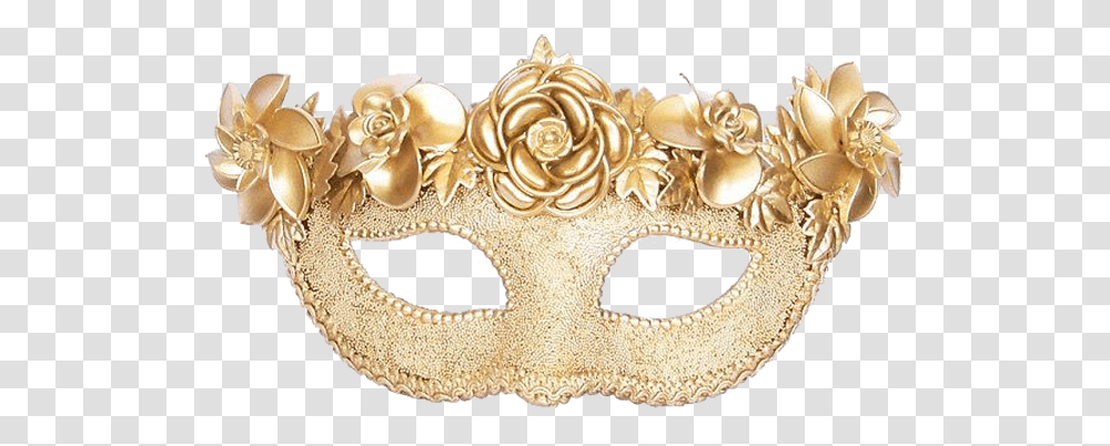 Download Golden Ball Gold Masquerade Mask Ms Party Clipart Masquerade Ball Mask, Rug Transparent Png