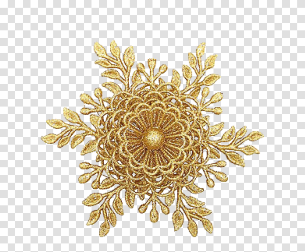 Download Golden Floral Border Images Gold Background Gold Flowers, Chandelier, Lamp, Pattern, Embroidery Transparent Png