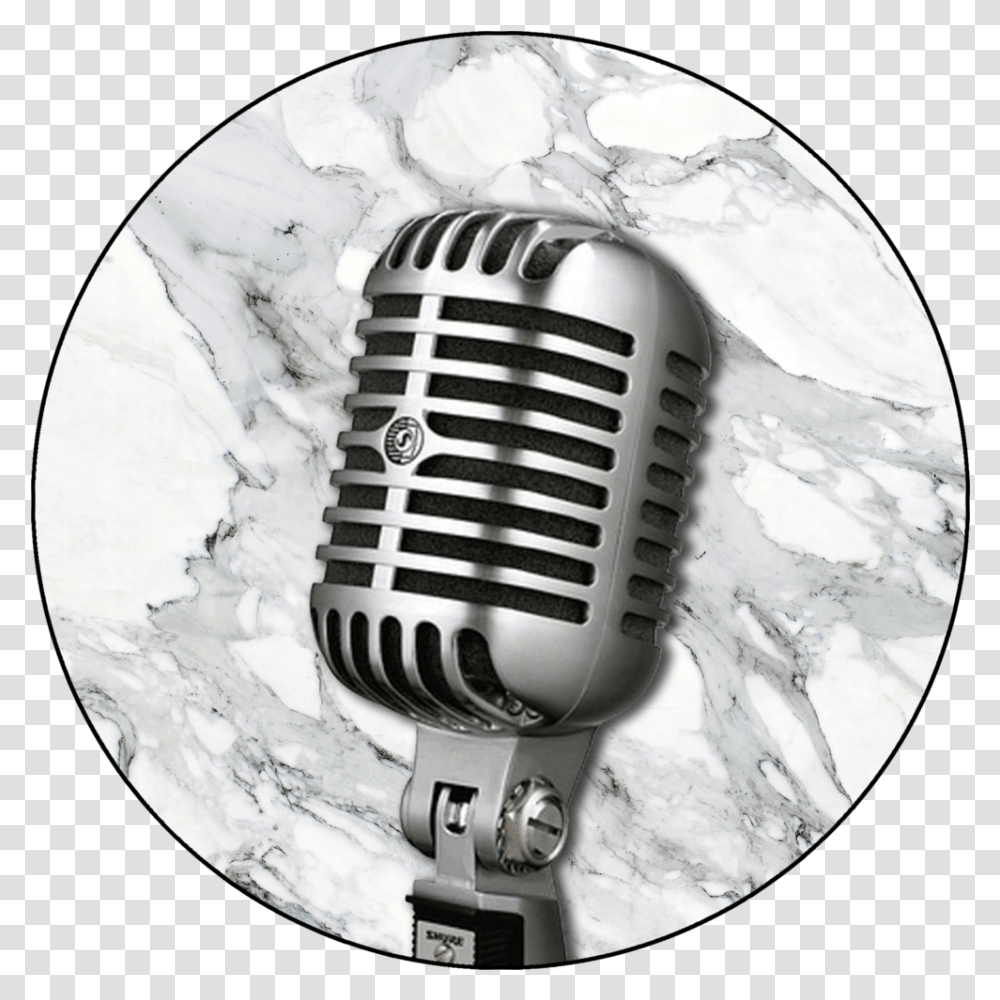 Download Golden Microphone Full Size Image Pngkit, Electrical Device, Helmet, Clothing, Apparel Transparent Png