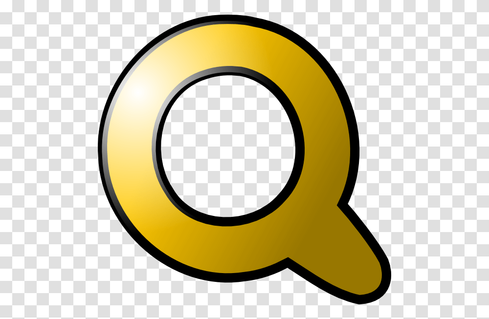 Download Golden Q Clipart, Tape, Number Transparent Png